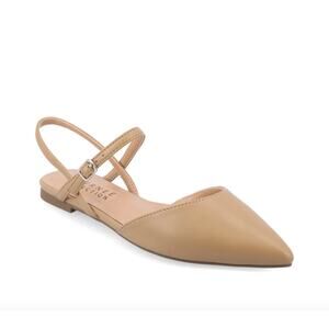 Journee Collection Martine Slingback Flats Warm Shades Size 10NW